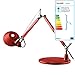 Produktbild Artemide Tolomeo Micro mit Tischklemme, rot