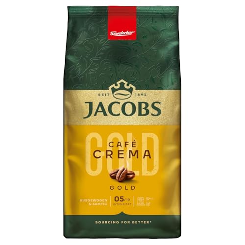 Jacobs Crema Café en Grano 1000 g (Pack de 4) miniatura 3