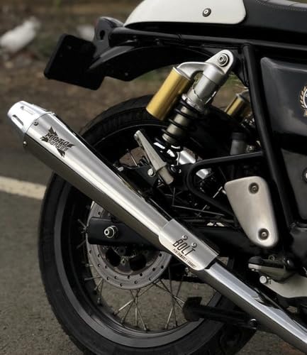 Image of MOTO TORQUE BOLT SILENCER for INTERCEPTOR 650 & GT 650