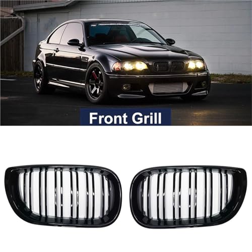 Calandre de course pour BMW E46 2002-2005 pour remplacer la grille avant