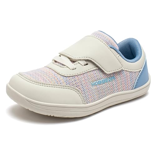 HOBIBEAR Kinder Barfußschuhe Breite Sneaker Jungen Mädchen...