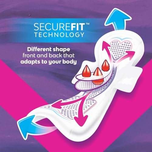 Image of Saba Buenas Noches Overnight Maxi Pads with Wings, Heavy Flow Protection, 40 Count (2-Pack)