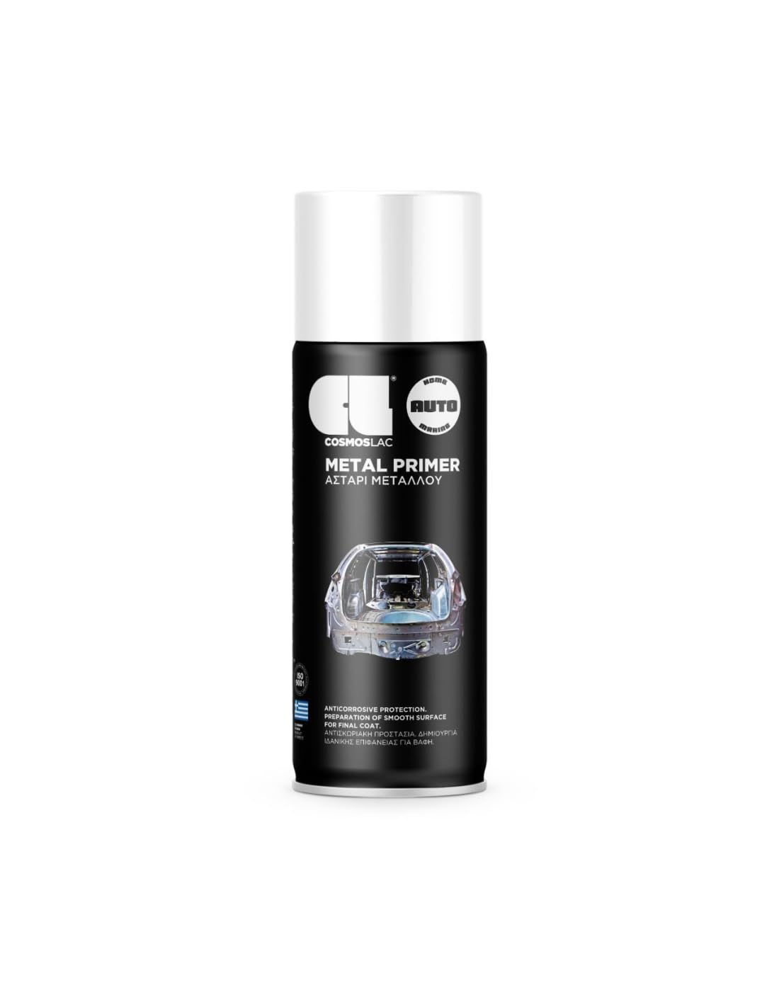 COSMOS LAC - Primer metal anti-rust spray 400 ml - White N345