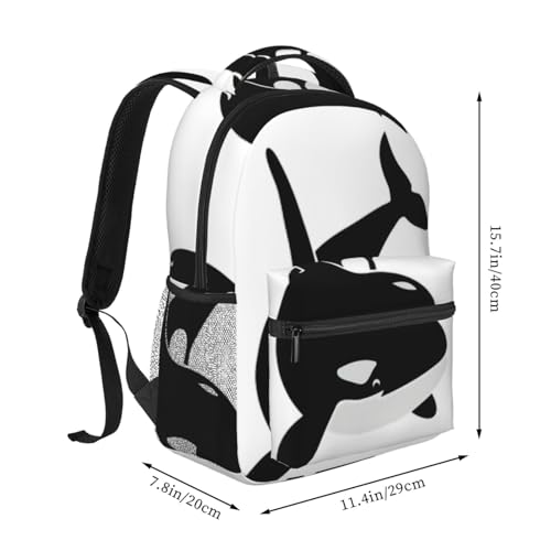 Mochila duradera de océano con base reforzada para el instituto 2