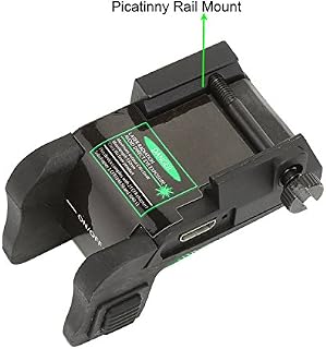 QR-Laser 03G(TM) Subcompact Green Dot Laser Sight with 20mm Rail Picatinny for Pistol,Handgun,etc