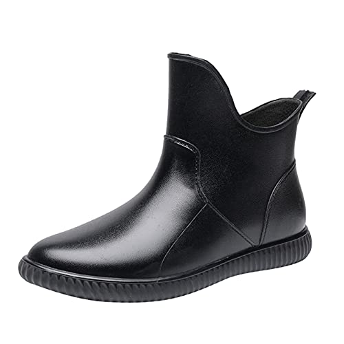 TUDUZ Kurze Regenstiefel Damen - Wasserdichte Gummischuhe Für Garten & Outdoor