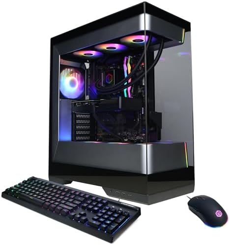 CyberPowerPC Gamer Supreme Gaming PC, AMD Ryzen 9 9900X 4,4GHz, G...
