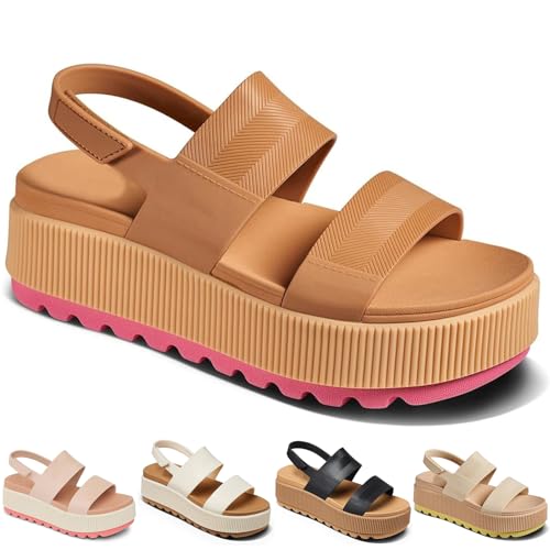 Fashion Platform Sandals for Women Casual Outdoor Slides Indoor Non Slip Comfort Wedges Sandals Summer