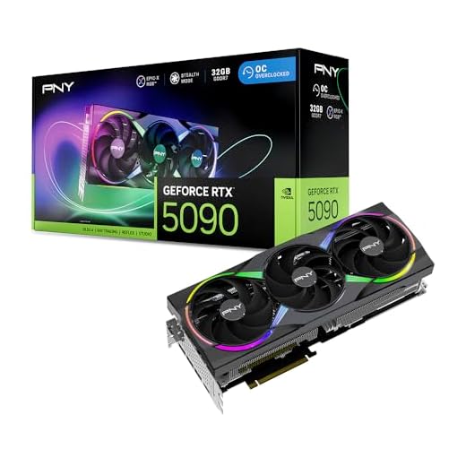 PNY Scheda Grafica GeForce RTX™ 5090 32GB ARGB OC Triple Fan DLSS 4