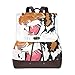 Produktbild MIGAGA Tiger Face Zeichnung,PU Leder Rucksack College Chool Rucksack Studenten College Bag Reisen Wandern Camping Taschen