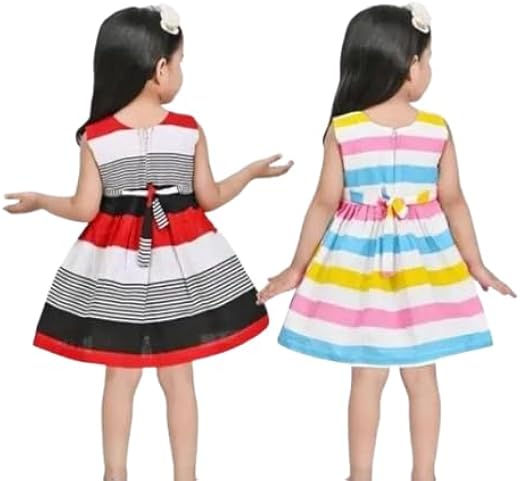 Kid Girls Cotton Blend Sleeveles Clothing | Comfortable, Breathable, Lightweight, Skin Friendly|SL_181