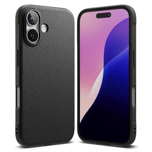 Ringke Capa Anti Impacto Onyx Compatível Com iPhone 16 (Preto, iPhone 16)