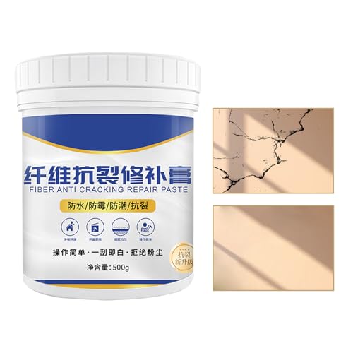 Enduit de réparation murale 500g pâte de rebouchage intérieur et extérieur - 7