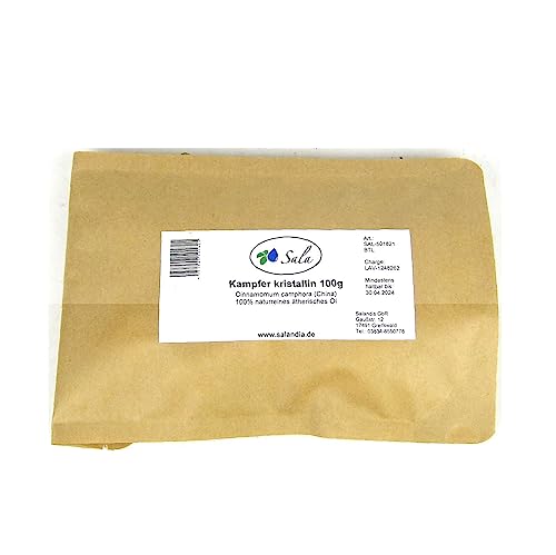 Sala Canfora Cristalli di Canfora Naturale Cristallino 100 g