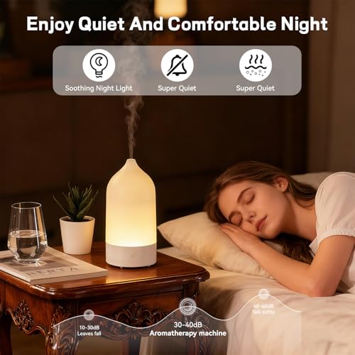 Difusor aromático eléctrico 3 en 1 120 mL con luces miniatura 6
