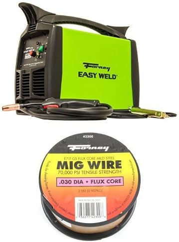 Amazon.com: Forney Easy Weld 299 125 FC Flux Core soldador, 120-volt,  125-amp y Flux Core Soldadura MIG, acero dulce e71tgs, .030-diameter,  carrete : Herramientas y Mejoras del Hogar