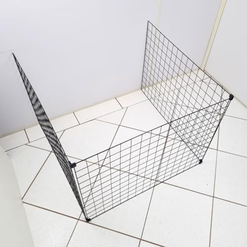 Cercado Para Cachorro Gato Coelho Cercadinho Pet 4 Telas 60x80cm
