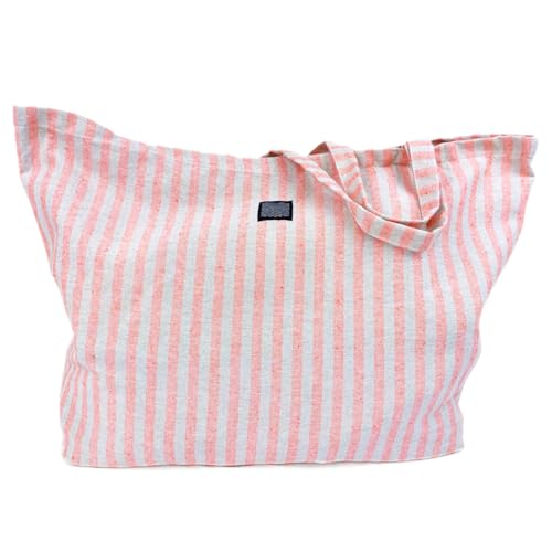 MOMOMUS Bolsa de Playa XXL - Bolsillo Interior - 65x40 cm