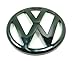 Price comparison product image Original Volkswagen VW Replacement Part VW Emblem Black, Front (Golf 4)