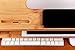 Bamboo Monitor Stand, 2-Tier Monitor Riser with Storage Accessories, Computer Desk Organizer, Office Desktop and Laptop Wooden Shelf by Olive Oak