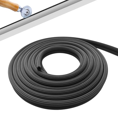 30 metros de Ø3.0mm de banda de refuerzo de goma, cordón de goma para mosquiteras de protección contra insectos en negro