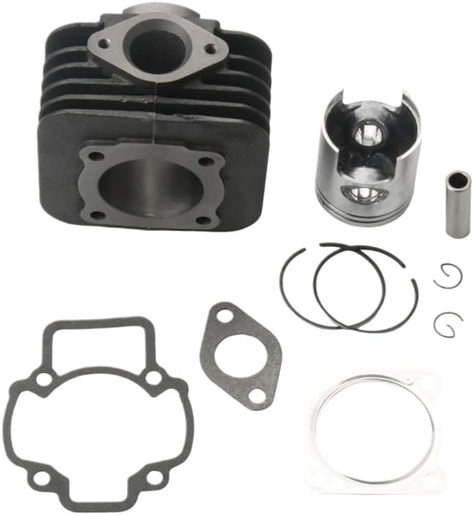 47mm 70cc ビッグボアシリンダーキット 50 S Lx Lxv 50cc AC 2ストロークスクーターエンジンバイクに適合