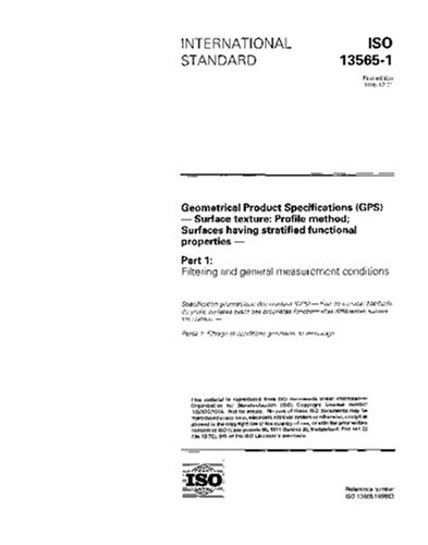 ISO 13565-1:1996, Geometrical Product Specifications (GPS) - Surface ...