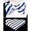 07-royal Blue White