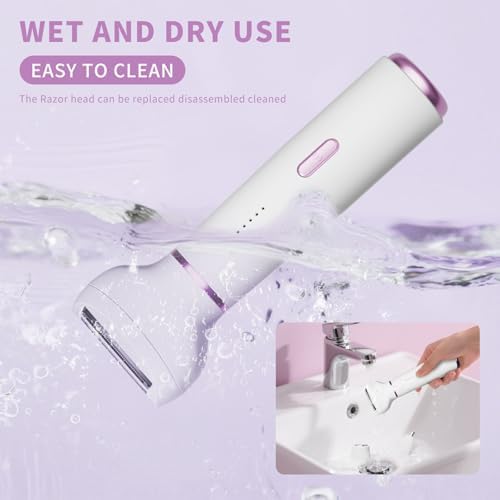 Electric Razor for Women- 5 in 1 Electric Shaver for — close-up of materials and construction quality