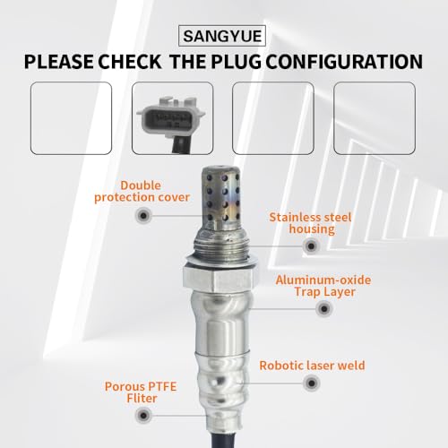 Sensor de Oxígeno Downstream para Nissan e Infiniti 5.6L miniatura 2