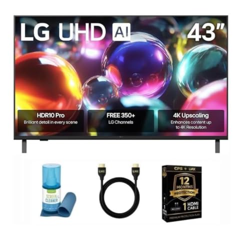 LG 43 Inch Class UA7000 Series LED AI 4K UHD Smart...