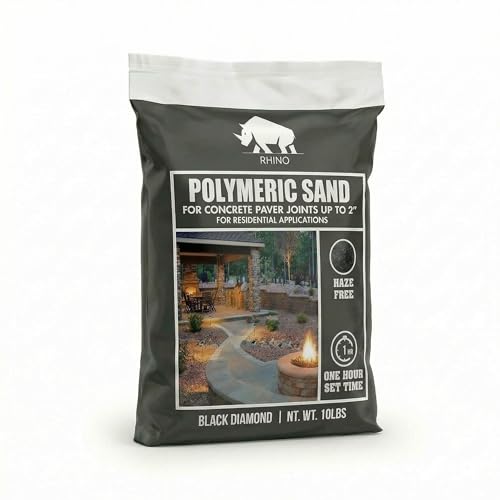 Rhino Power Bond Plus Polymeric Sand for Pavers, Paver Sand Polymeric Joint Filler and Polymeric...