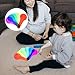 IMIKEYA 6pcs Color Paddles for - Translucent Light Table Accessories & Classroom Supplies