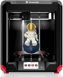 Voxelab Aries 3D Printer,Semi-closed FDM 3D Printer,WiFi Printing,Built-in LED Print Lights and Photoelectric Sensor,Filament Detection,Resume Printing,Touch Screen,Print Size 200*200*200mm