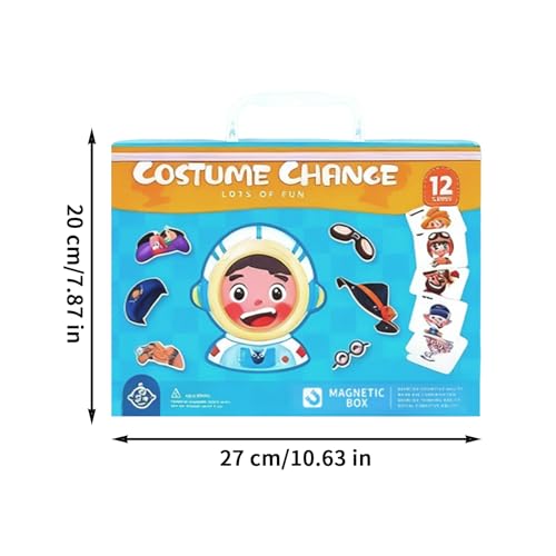 Puzzle magnétique de déguisement de visage pour s'amuser en classe - 5