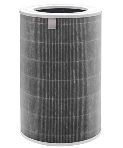 Facecool Filtro di ricambio compatibile con Xiaomi Smart Air Purifier 4 Pro, purificatore d'aria, True HEPA (H13), filtro combinato a carbone (4 filtri di ricambio)