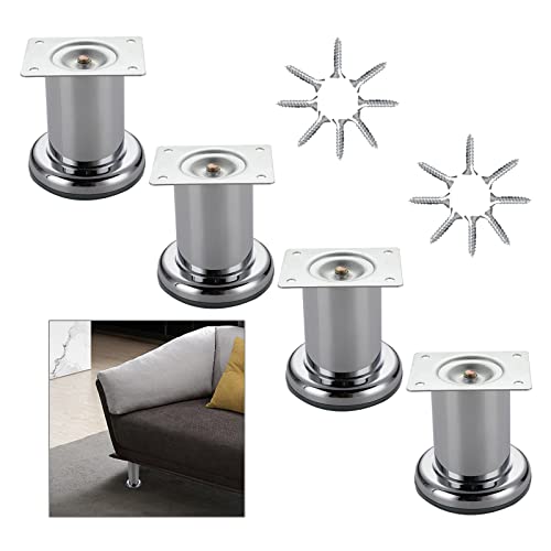 Pieds de table en métal de rechange pour armoire lit canapé et bureau