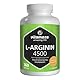 L-Arginin Kapseln hochdosiert, 4500 mg je Tagesdosis, 360 Kapseln reines L-Arginin HCL aus pflanzlicher Fermentation, Nahrungsergänzung ohne unnötige Zusatzstoffe, Made in Germany