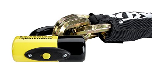 Kryptonite New York Fahgettaboutit Chain Lock - 100cm - Black/yellow - Image 7