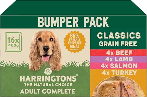 Harringtons Grain Free Wet Dog Food Classics 16 Pack