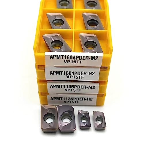 Herramienta de torneado APMT1604 H2 VP15TF carburo CNC miniatura 5