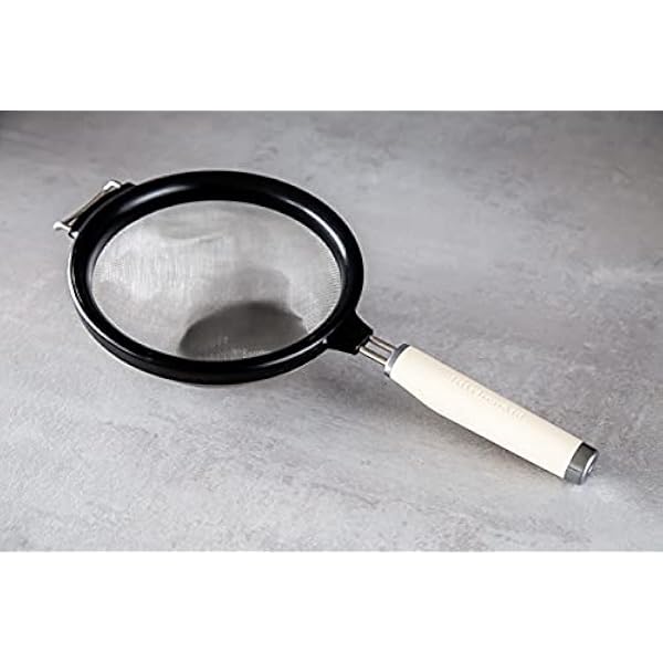KitchenAid Sito Kuchenne Drobne Oczka Stal Nierdzewna - Kolor Almond Cream