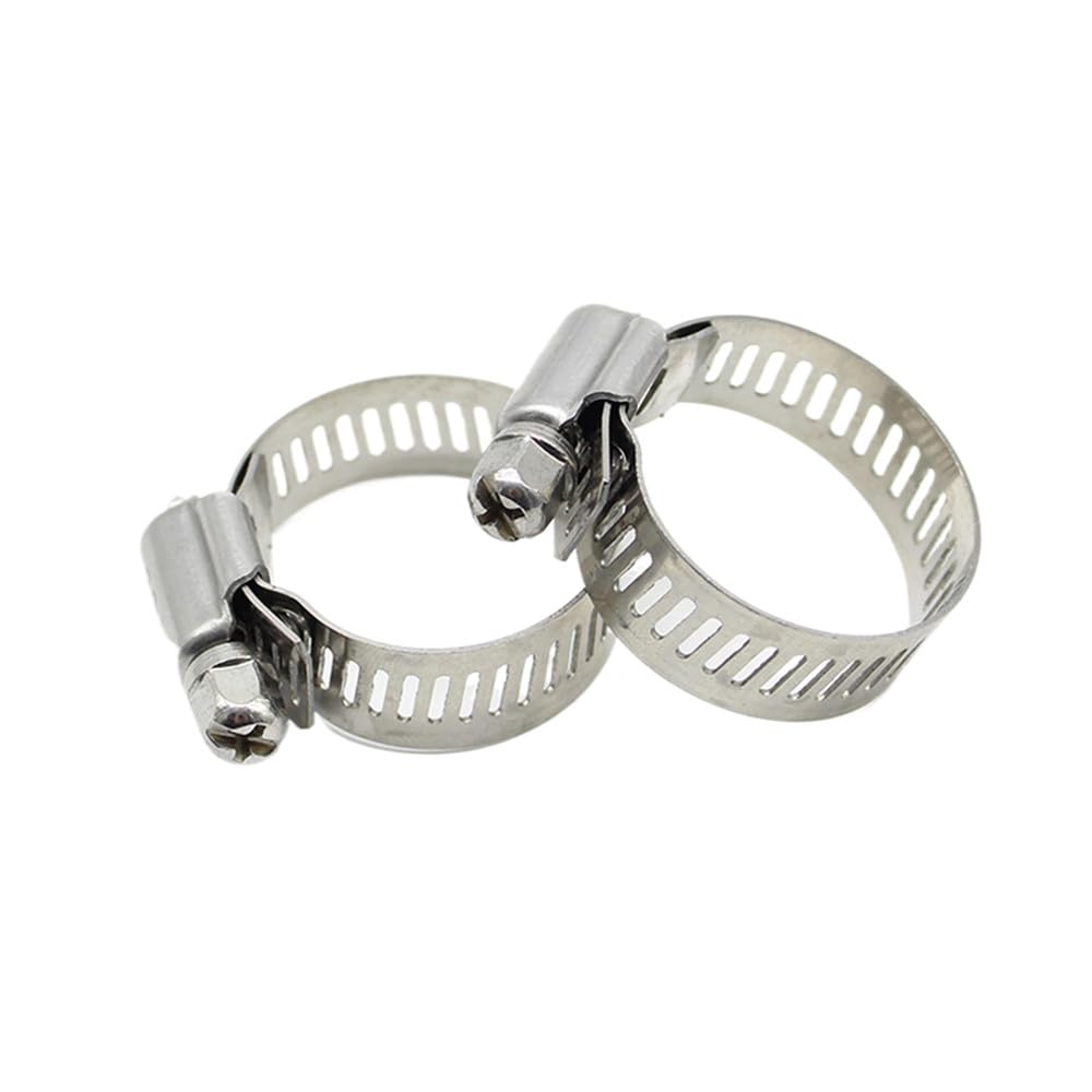 Colliers de serrage réglables en acier inoxydable 6-51 mm (1/4"-2") - Pour la maison, le jardin, l'automobile et la plomberie (500, 600 mm)
