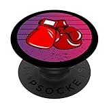 Retro-Boxhandschuhe für Boxer, Herren, Damen, Kinder PopSockets mit austauschbarem PopGrip