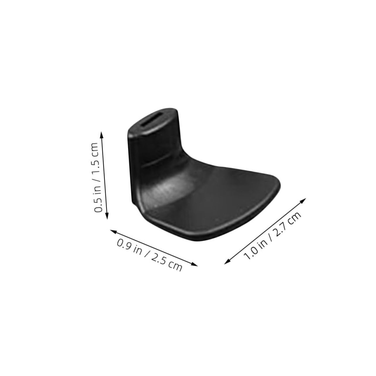 FUNOMOCYA 1Set Flute Mouthpiece Replacement Durable Resin Flute Blow Aid for Beginners and Professionals Compact Design Enhanced Tone Accuracy Accessory