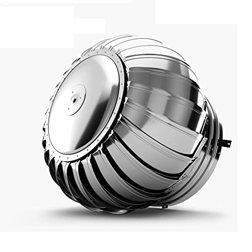 Chapeau de cheminée en acier inoxydable rotatif pour hotte de toit - 2