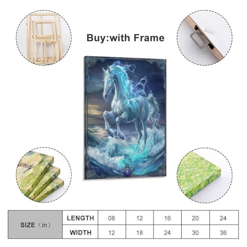 Image sur toile grand format pour sublimer l'ambiance d'une chambre à coucher - 2