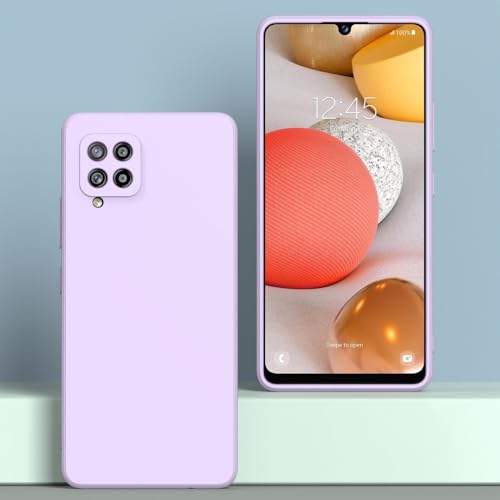 Image of for Samsung Galaxy A42 Case Purple, Scratch Resistant with Soft Touch, Slim Thin Phone Cover for Samsung Galaxy A42