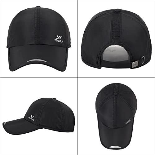 Image of Running Hat Mesh Quick Dry Hat Baseball Cap for Women Men