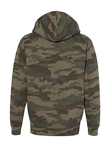 Independent Trading Co. - Heavyweight Full-Zip Hooded Sweatshirt - IND4000Z - M - Forest Camo3